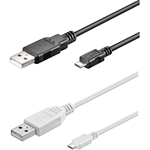 CAVO DATI SAMSUNG 1,5 METRI PER SMARTPHONE E TABLET MICRO USB BULK COLORE NERO