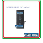 BATTERIA DI RICAMBIO IPHONE 6 4,7" 1810 mAh COMPATIBILE