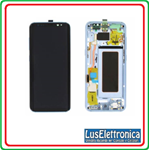 LCD DISPLAY TOUCH SCREEN SAMSUNG GALAXY S8 PLUS G955 GH97-20470D COLORE BLU