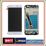 DISPLAY LCD TOUCH SCREEN HUAWEI  P SMART FIG-LX1 BIANCO WHITE CON FRAME