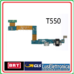 CONNETTORE RICARICA SAMSUNG TAB A SM-T550 T550 FLEX DOCK USB MICROFONO