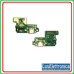  FLAT FLEX CONNETTORE RICARICA MICRO USB CON MICROFONO PER HUAWEI P10 LITE 