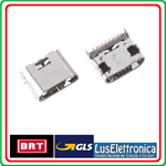 DOCK CONNETTORE RICARICA JACK MICRO USB PER SAMSUNG TAB E SM T560 T561 T280 T580 T585
