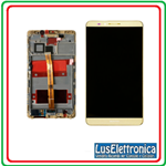 DISPLAY LCD TOUCH SCREEN + FRAME HUAWEI ASCEND MATE 8 COLORE GOLD
