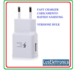 CARICATORE SAMSUNG RAPIDO FAST CHARGER WHITE BULK EP-TA20EWE BIANCO