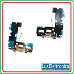 FLAT  FLEX CONNETTORE RICARICA MICROFONO IPHONE 7 COLORE BIANCO OEM