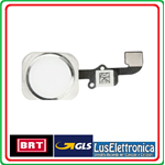 FLEX TASTO HOME COMPLETO PER IPHONE 6 PLUS 5,5 COLORE BIANCO OTTIMA QUALITA