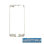 FRAME CORNICE TELAIO VETRO LCD IPHONE 6 PLUS TOUCH SCREEN COLORE BIANCO