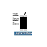 TOUCH SCREEN VETRO + LCD DISPLAY RETINA PER IPHONE 5S SE BIANCO 