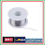 BOBINA DI STAGNO ULTRASOTTILE PER SALDATURE DIAMETRO 0.3mm 055gr FLUX 2,25%