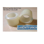 ROTOLO NASTRO PROTETTIVO PELLICOLA TRASPARENTE PER DISPLAY CELLULARI 8CM X 80mt