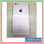 VETRO POSTERIORE HOUSING BACK COVER IPHONE 6S PLUS 5,5 CON SLOT E TASTI ROSA PINK