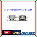 CONNETTORE RICARICA DOCK CONNECTOR MICRO USB  LG K10 K420 K428
