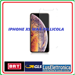 PELLICOLA IN VETRO TEMPERATO PER IPHONE  XS MAX 11 PRO MAX PROTEZIONE SCHERMO 