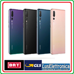 VETRO POSTERIORE BACK COVER HUAWEI P20 PRO HOUSING COLORE NERO BLACK COPRIBATTERIA