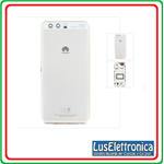 BACK COVER SCOCCA POSTERIORE HOUSING PER HUAWEI P10 COLORE WHITE