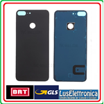 VETRO POSTERIORE SCOCCA HUAWEI HONOR 9 LITE + ADESIVO NERA BLACK
