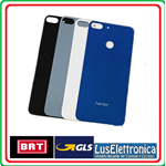 VETRO POSTERIORE SCOCCA HUAWEI HONOR 9 LITE + ADESIVO SILVER ARGENTO