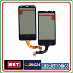 TOUCH SCREEN VETRO PER NOKIA LUMIA 620 COMPLETO DI FRAME COLORE NERO
