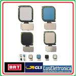 FLAT TASTO HOME LETTORE IMPRONTA FINGERPRINT HUAWEI P10 LITE WAS-LX1 ORO GOLD