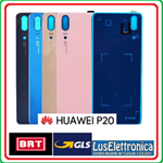 VETRO POSTERIORE RETRO SCOCCA HUAWEI P20 BACK COVER COPRI BATTERIA PINK ROSA