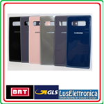SCOCCA POSTERIORE SAMSUNG GALAXY NOTE 8 N950 N 950 BACK COVER BLACK