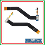FLAT CONNETTORE DI CARICA USB MICROFONO PER SAMSUNG GALAXY TAB 4 T530 T535 10.1 REV0,3