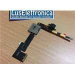 FLAT LETTORE SIM CARD + CONNETTORE JACK AUDIO CUFFIE PER IPAD 2 IPAD2