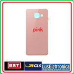 COPRIBATTERIA VETRO POSTERIORE HOUSING SAMSUNG A3 2016 A310F COLORE ROSA