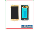 SAMSUNG DISPLAY SCHERMO LCD TOUCHSCREEN COLORE GOLD GALAXY J7 SM-J710F J7 2016 NUOVO