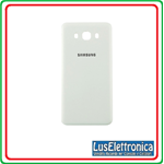 SCOCCA POSTERIORE BACK COVER PER SAMSUNG GALAXY J7 2016 J710 BIANCA WHITE