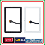 SCHERMO VETRO TOUCH SCREEN RICAMBIO SAMSUNG GALAXY TAB 10.1 P7500 P7510 BIANCO