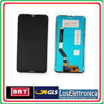 OEM LCD DISPLAY HUAWEI Y7 2019  DUB-LX2 DUB-L22 NERO CON FRAME BLACK 