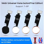 RIPRISTINO TASTO HOME  IPHONE 7 7 PLUS 8 8 PLUS TASTO CENTRALE ORO 4 GENERAZIONE