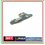 FLAT FLEX CONNETTORE RICARICA DOCK USB MICROFONO HUAWEI Y5 Y6 2017 