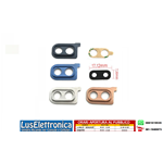 VETRO VETRINO FOTOCAMERA POSTERIORE SAMSUNG A40 A405FN COLORE BLU