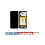 DISPLAY LCD SERVICE PACK SAMSUNG GALAXY A21S SM-A217F DS COLORE NERO CON FRAME