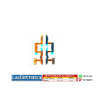 FLAT FLEX TASTO POWER ACCENSIONE ON OFF VOLUME P40 LITE