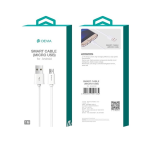 CAVO DATI RICARICA MICRO USB 1 METRO PER SMARTPHONE DEVIA DESCAN364W SCATOLATO