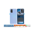 VETRO POSTERIORE BACK COVER SAMSUNG S20 PLUS G985 COLORE CLOUD BLUE + VETRINO FOTOCAMERA
