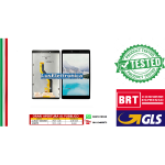 OEM LCD DISPLAY ASSEMBLATO SAMSUNG TAB T290 COLORE NERO