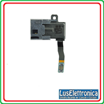 FLAT JACK CUFFIE AUDIO SAMSUNG S8 G950 G955 AURICOLARE CUFFIA COLORE NERO BLACK