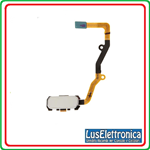 TASTO HOME SAMSUNG G930F GALAXY S7 FLEX PULSANTE TASTINO CENTRALE BIANCO WHITE