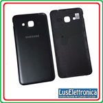 BACK COVER GUSCIO TAPPO POSTERIORE SAMSUNG J320 J 320 J3 2016 COLORE NERO BLACK