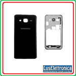 BACK COVER COPRIBATTERIA  SAMSUNG GALAXY + FRAME J5 J500 J500F BLACK NERO SCOCCA POSTERIORE
