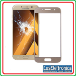 VETRO ANTERIORE GLASS  PER SAMSUNG GALAXY A3 2017 A320  FRONT GLASS GOLD