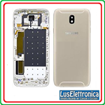 SCOCCA POSTERIORE SAMSUNG J530 J5 2017 BACK COVER COLORE GOLD ORO