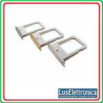 CARRELLO PORTA  SIM VANO SCHEDA CARD SAMSUNG S6 EDGE G925F ORO GOLD