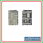 LETTORE SCHEDA SIM CARD READER MICRO SD SAMSUNG A310F A510F J330F J530F J730F