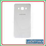 COVER POSTERIORE BACK COPRI BATTERIA SAMSUNG J5 2016 SM-J510 WHITE BIANCA J510